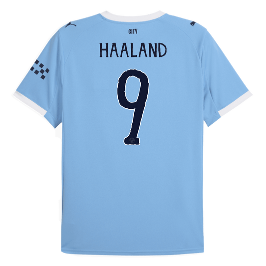HAALAND #9 Manchester City Home Jersey 2025/26 - Club World Cup [Super Replica]