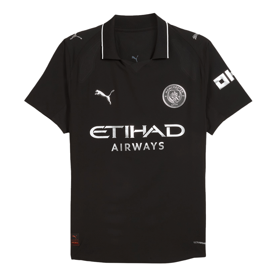 HAALAND #9 Manchester City Away Match Jersey Player Verison 2025/26