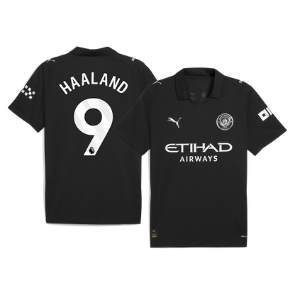 HAALAND #9 Manchester City Away Jersey 2025/26