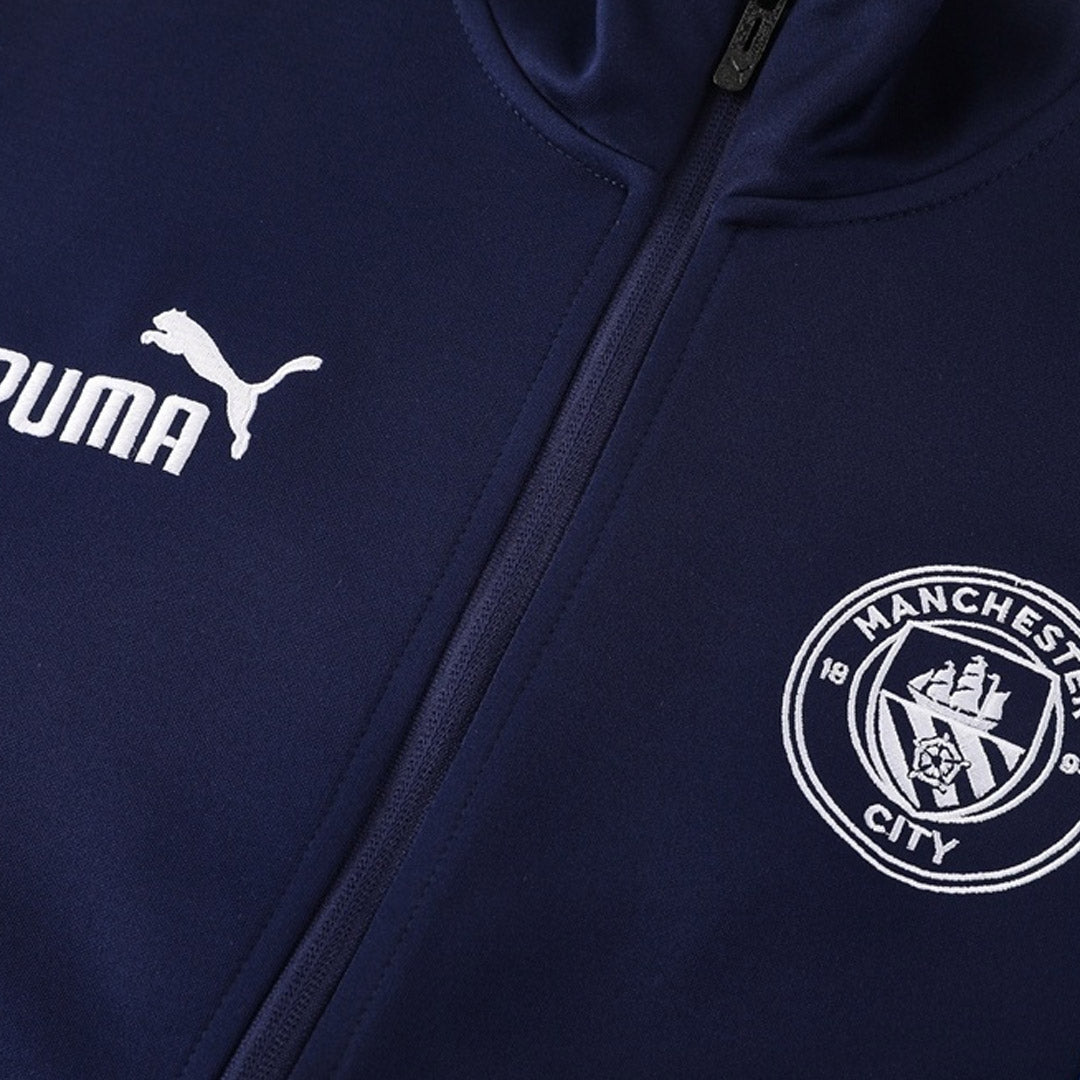 Manchester City Training Tracksuit Kit(Jacket+Pants) Navy 2025/26