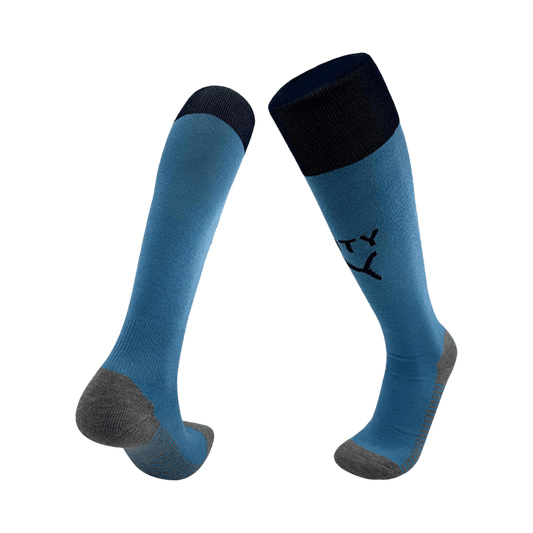 Manchester City Home Soccer Socks - Blue 2025/26