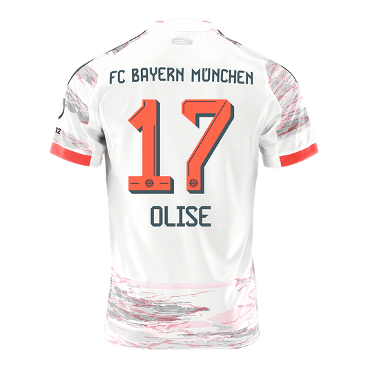 OLISE #17 Bayern Munich Away Jersey 2025/26