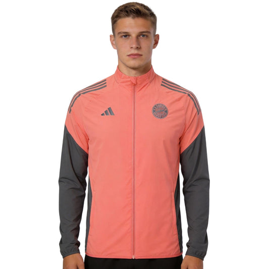 Bayern Munich Windbreaker Jacket Red 2025/26