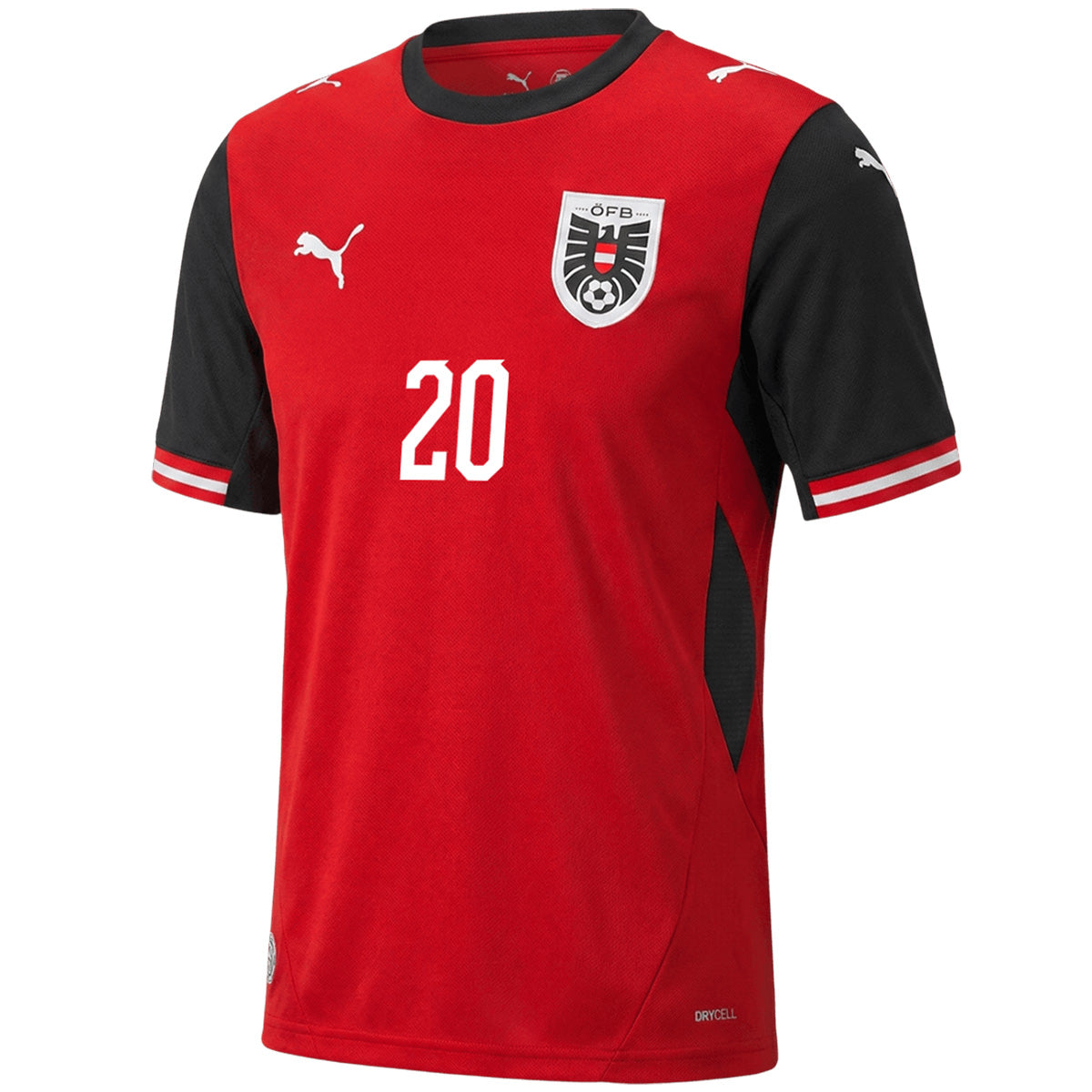 LAIMER #20 Austria Home Jersey World Cup 2026