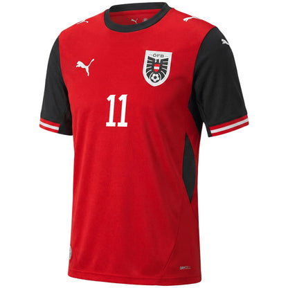 GREGORITSCH #11 Austria Home Jersey World Cup 2026