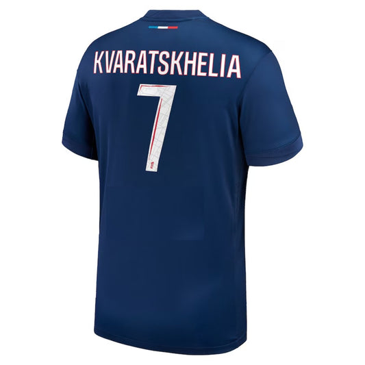 Kvaratskhelia #7 PSG Home Jersey