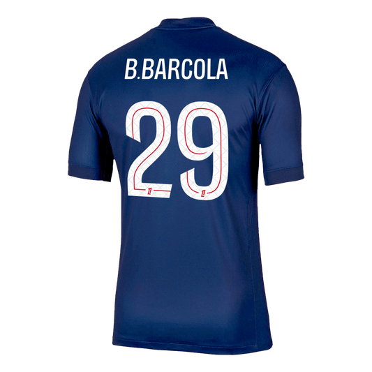 B.BARCOLA #29 PSG Home Jersey 2025/26 - [Super Replica]