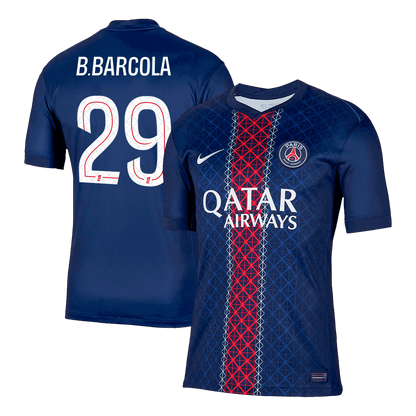 B.BARCOLA #29 PSG Home Jersey 2025/26 - [Super Replica]
