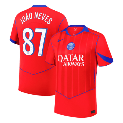 JOÃO NEVES #87 PSG Third Jersey 2025/26