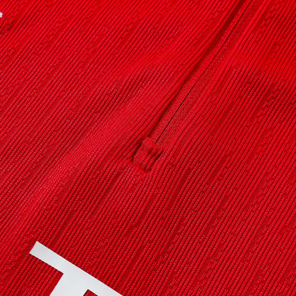 PSG Zipper Sweatshirt Kit(Top+Pants) Red 2025/26