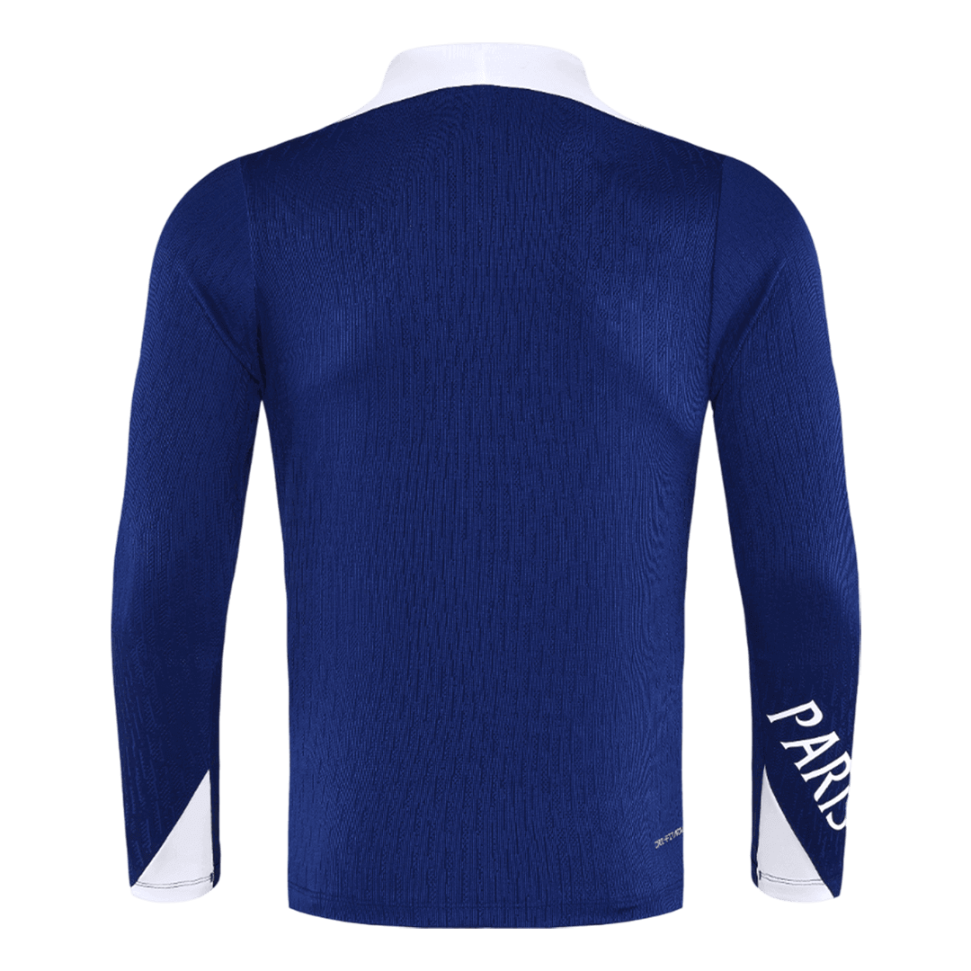 PSG Zipper Sweatshirt Kit(Top+Pants) Navy 2025/26