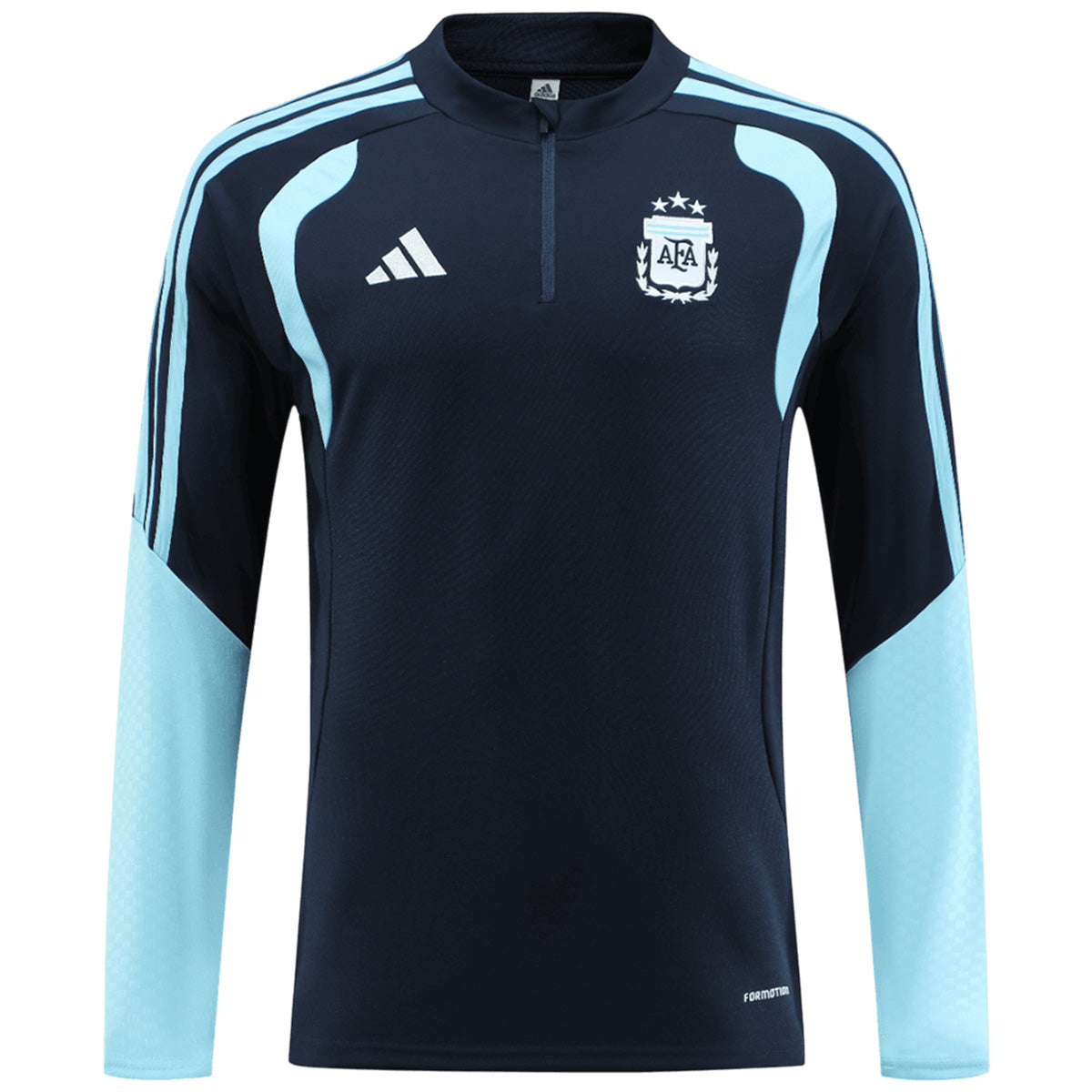Kids Argentina Zipper Sweatshirt Kit(Top+Pants) Navy 2026