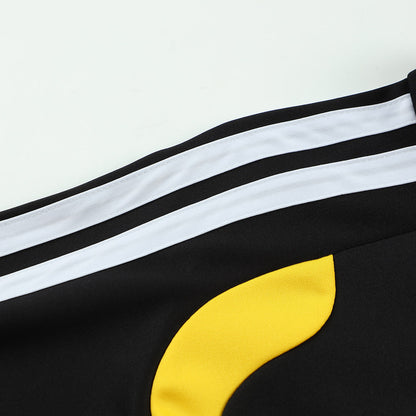 Germany Zipper Sweatshirt Kit(Top+Pants) Black 2026