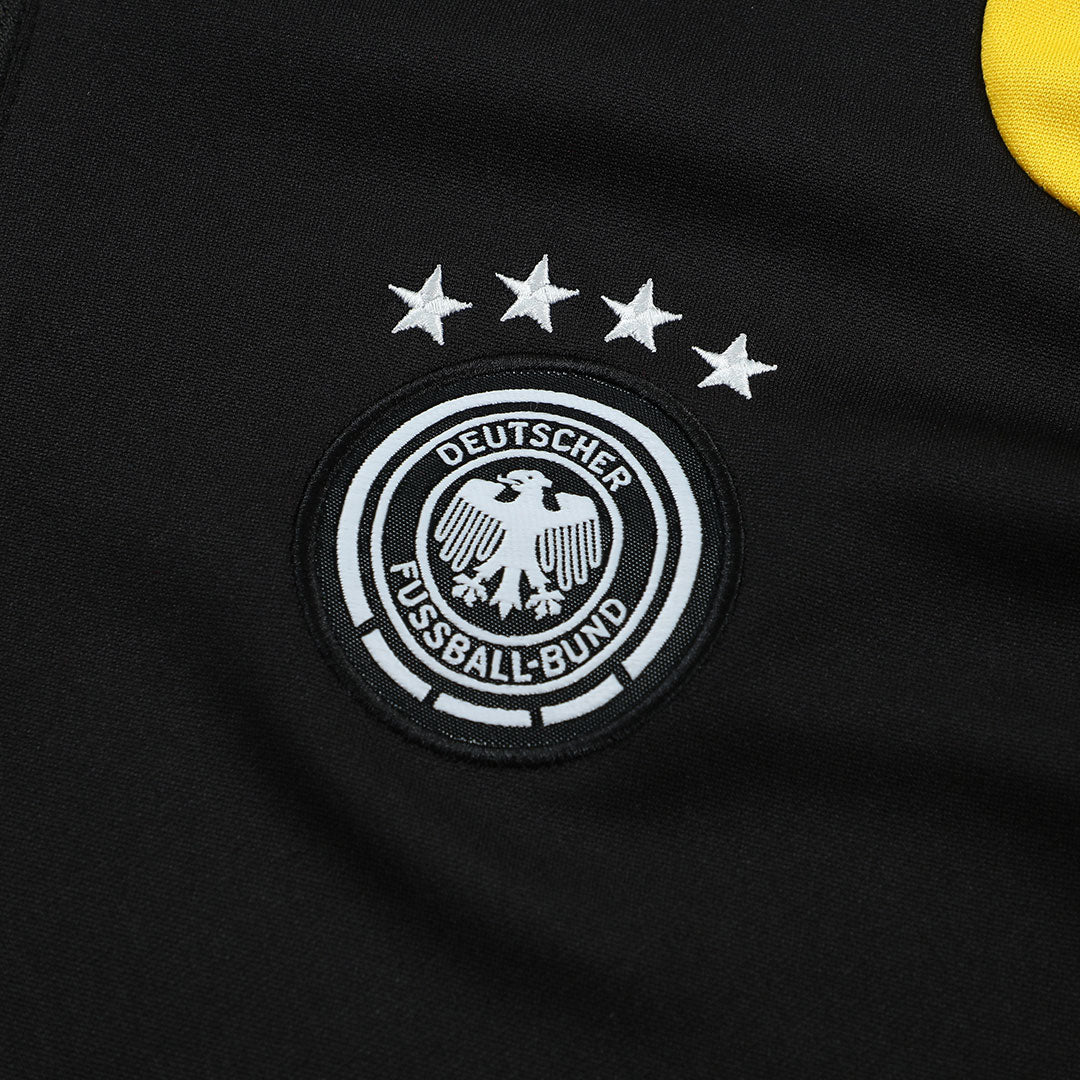 Germany Zipper Sweatshirt Kit(Top+Pants) Black 2026