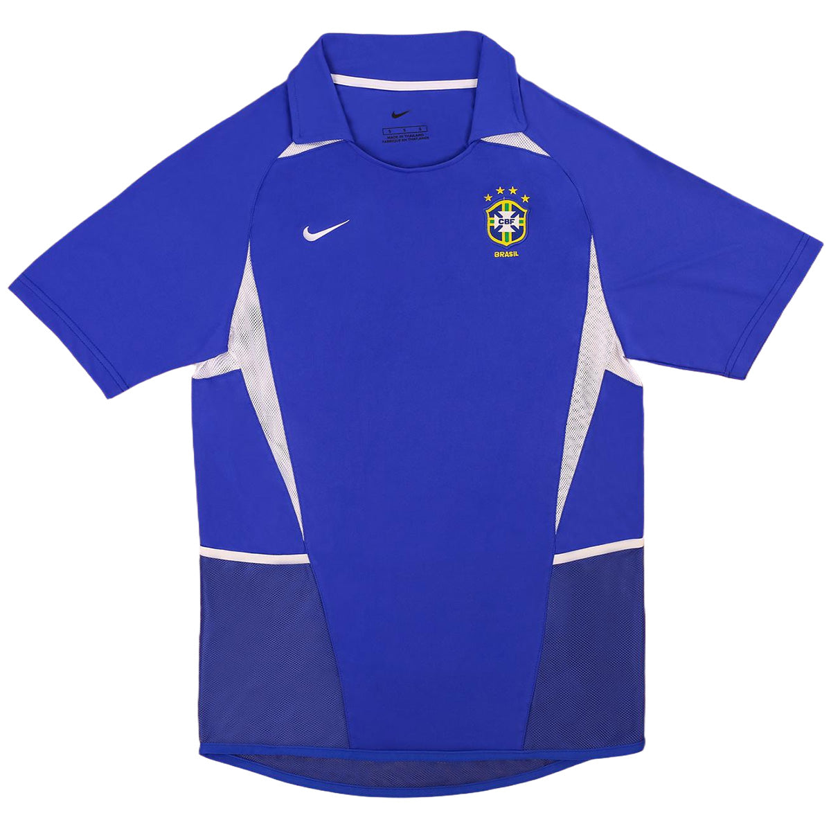 Rivaldo #10 Retro Brazil Away Jersey World Cup 2002