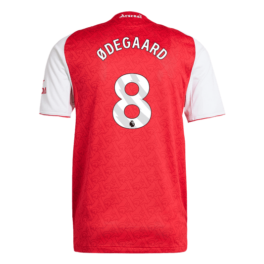 ØDEGAARD #8 Arsenal Home Match Jersey Player Version 2025/26