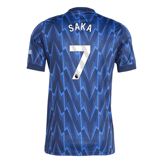 SAKA #7 Arsenal Away Jersey 2025/26