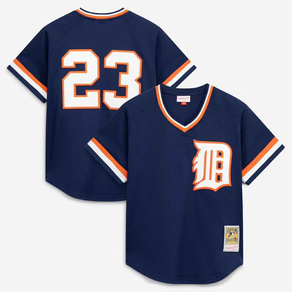 Kirk Gibson Detroit Tigers Mitchell & Ness Authentic Batting Practice Jersey - MLB Jerseys