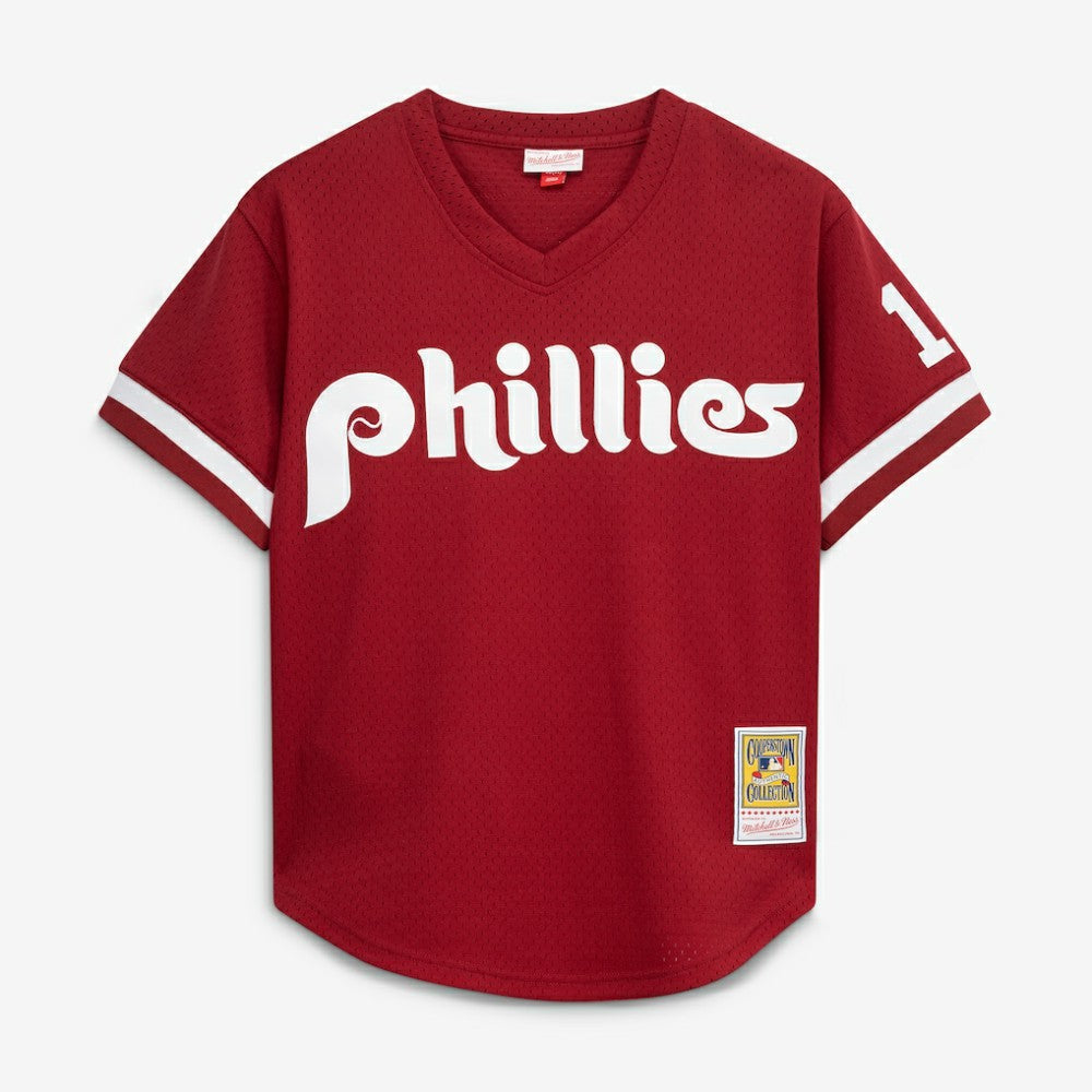 Darren Daulton Philadelphia Phillies Mitchell & Ness Authentic Batting Practice Jersey - MLB Jerseys