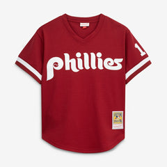 Darren Daulton Philadelphia Phillies Mitchell & Ness Authentic Batting Practice Jersey - MLB Jerseys