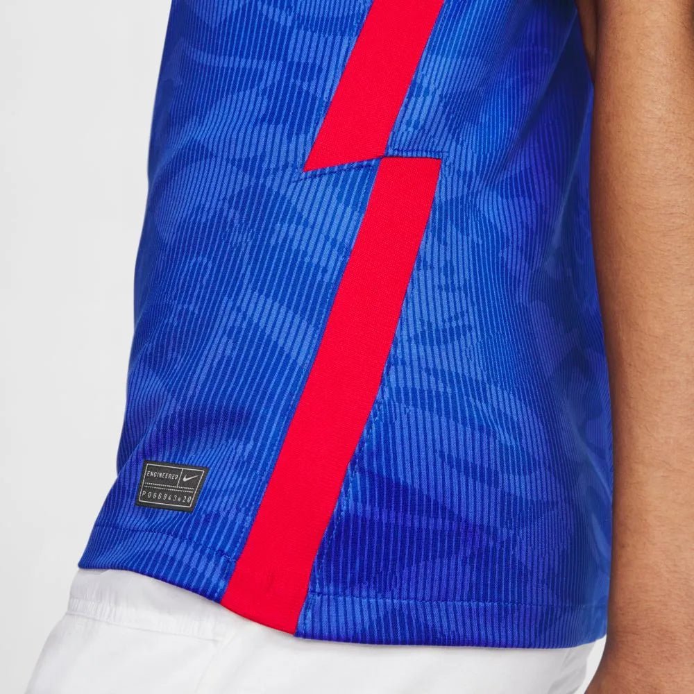 England 2020-21  WOMENS Away Soccer Jersey - Blue-Red