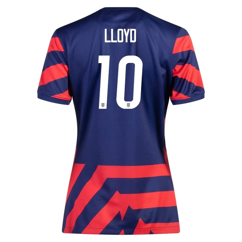USA 2021-22  Women Away Soccer Jersey - Navy-Red