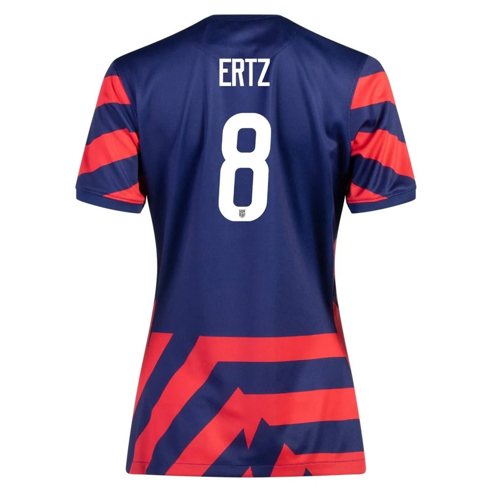 USA 2021-22  Women Away Soccer Jersey - Navy-Red