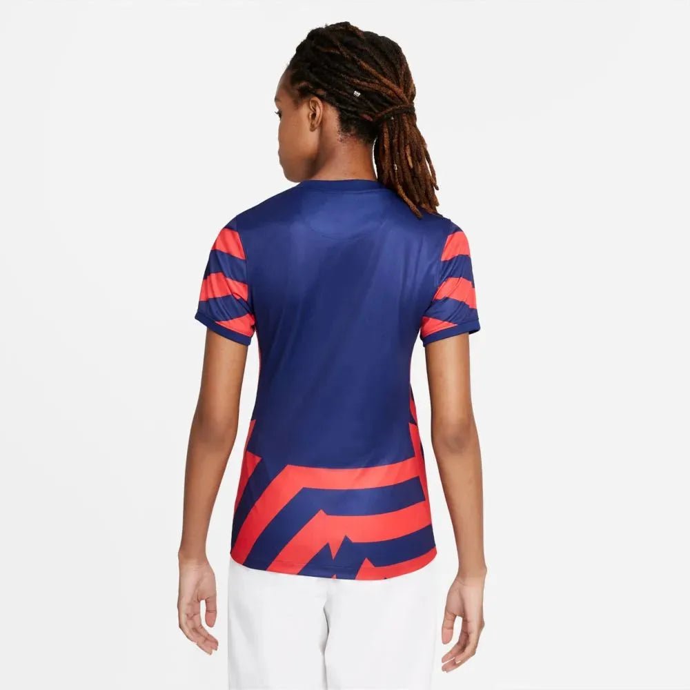 USA 2021-22  Women Away Soccer Jersey - Navy-Red