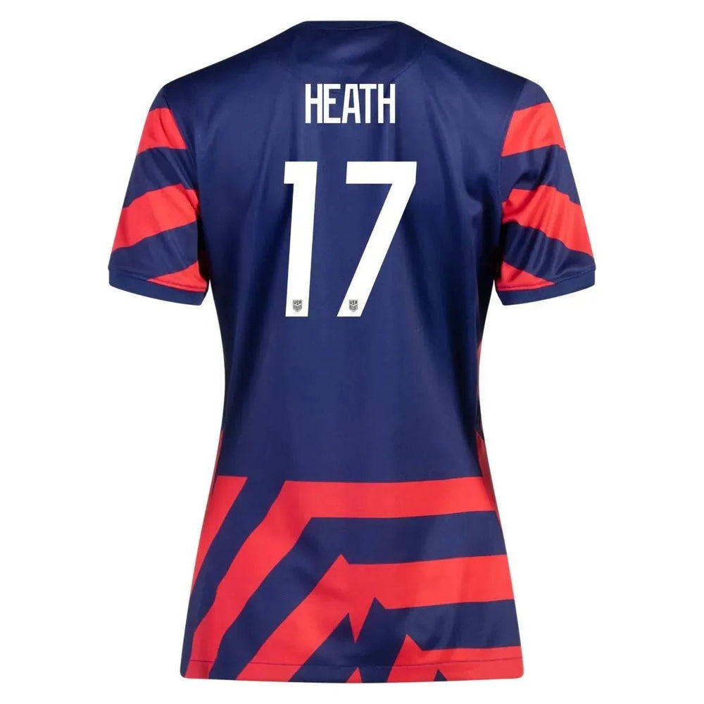 USA 2021-22  Women Away Soccer Jersey - Navy-Red