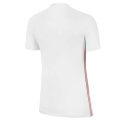 France  Women's EC22 Away Soccer Jersey - White-Pink Glaze