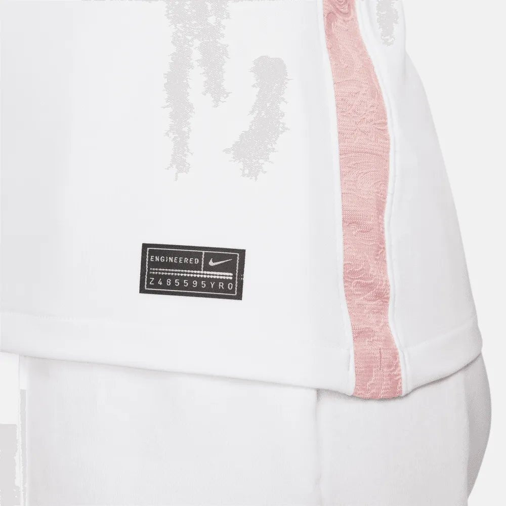 France  Women's EC22 Away Soccer Jersey - White-Pink Glaze