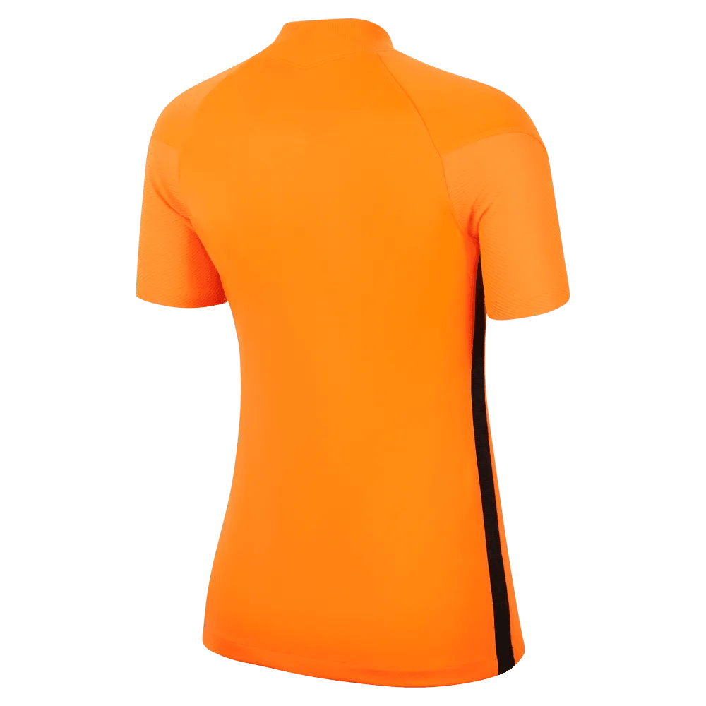 Netherlands  Women's EC22 Home Soccer Jersey - Total Orange-Black