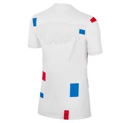 Netherlands  Women's EC22 Away Soccer Jersey - White-Soar