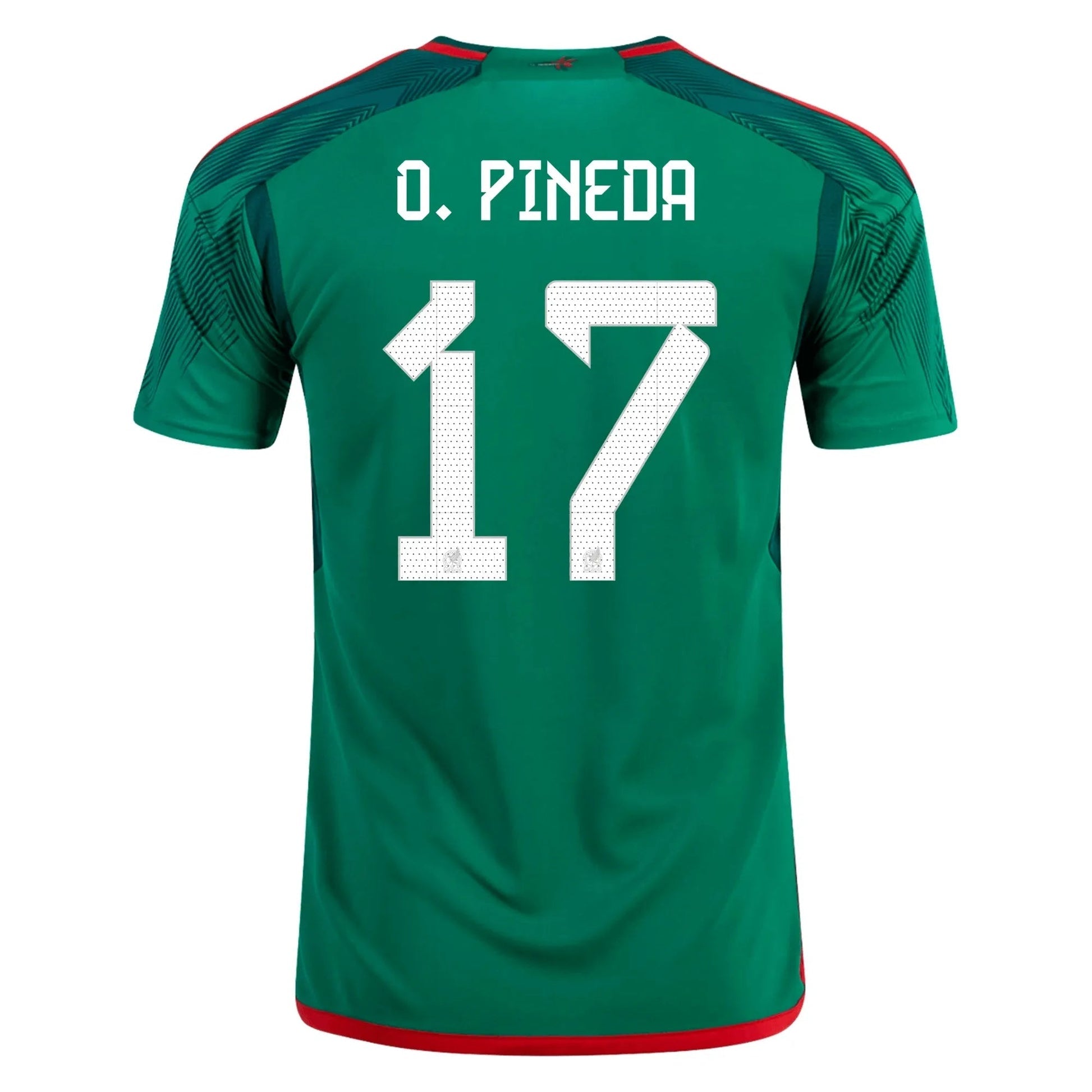 Mexico 2022-23  Home Soccer Jersey - Green-Red
