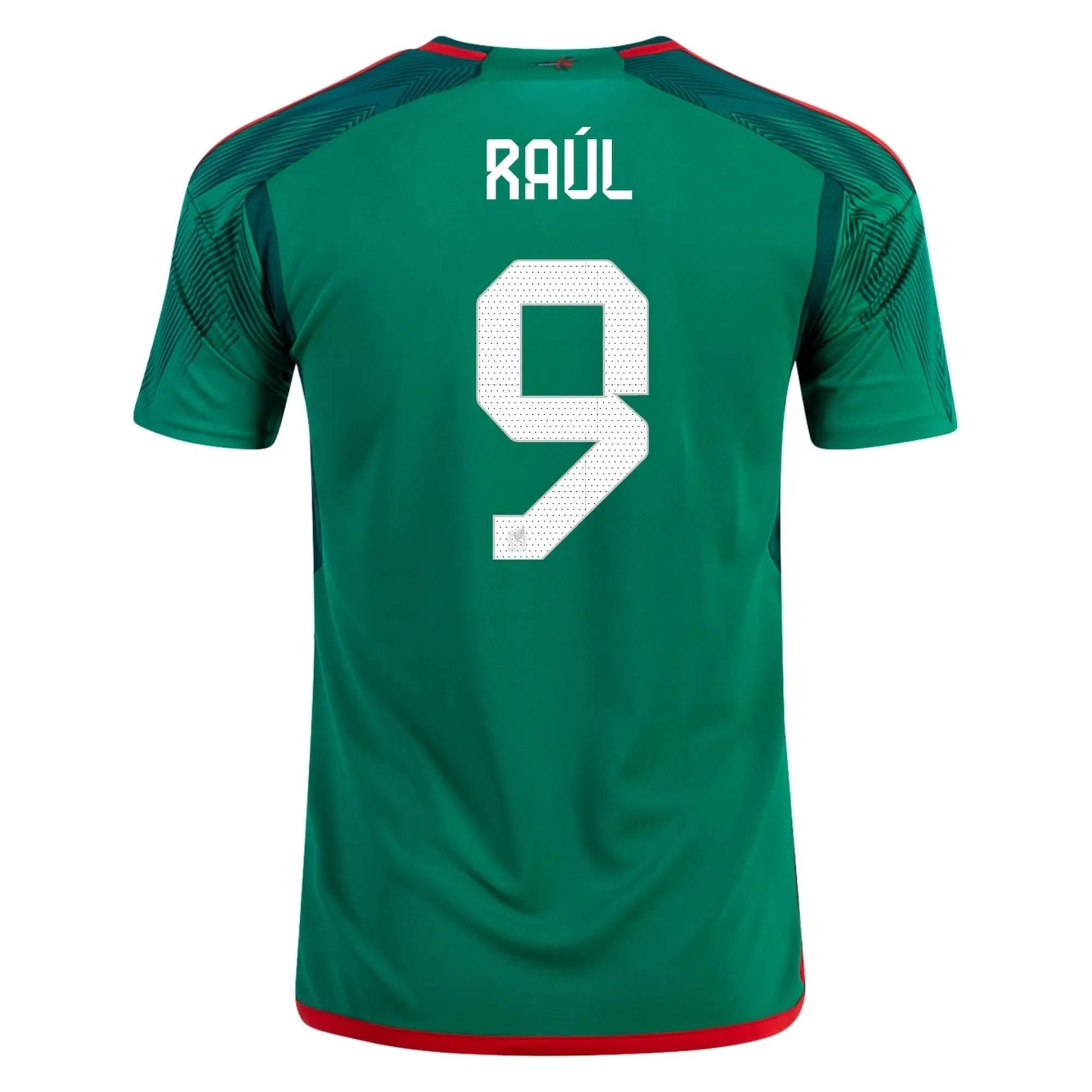 Mexico 2022-23  Home Soccer Jersey - Green-Red