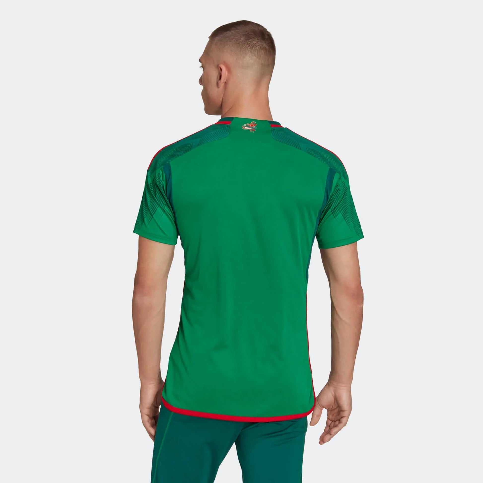 Mexico 2022-23  Home Soccer Jersey - Green-Red
