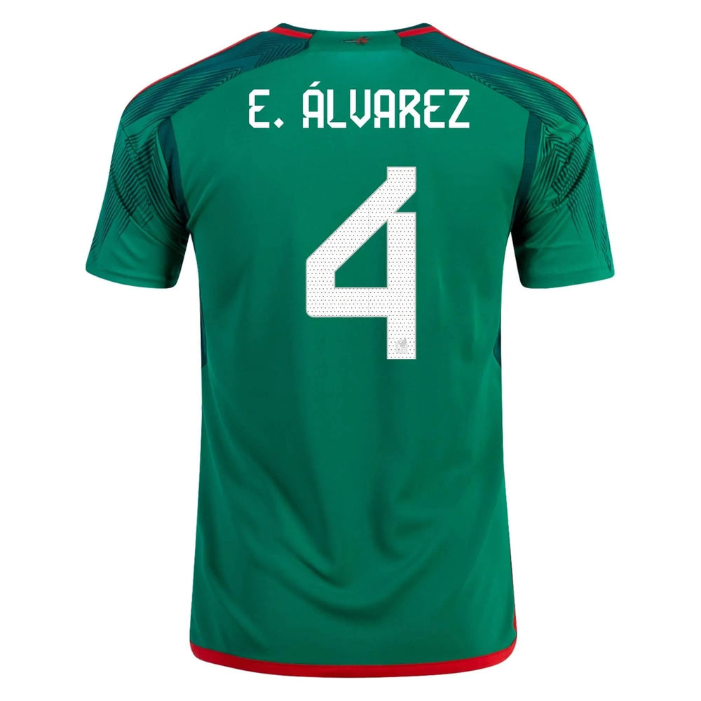Mexico 2022-23  Home Soccer Jersey - Green-Red