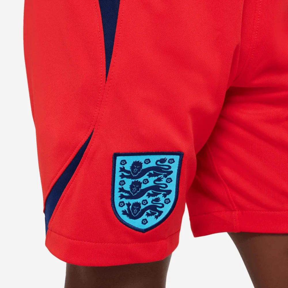 England 2022-23  Youth Away Soccer Short Red-Blue Void