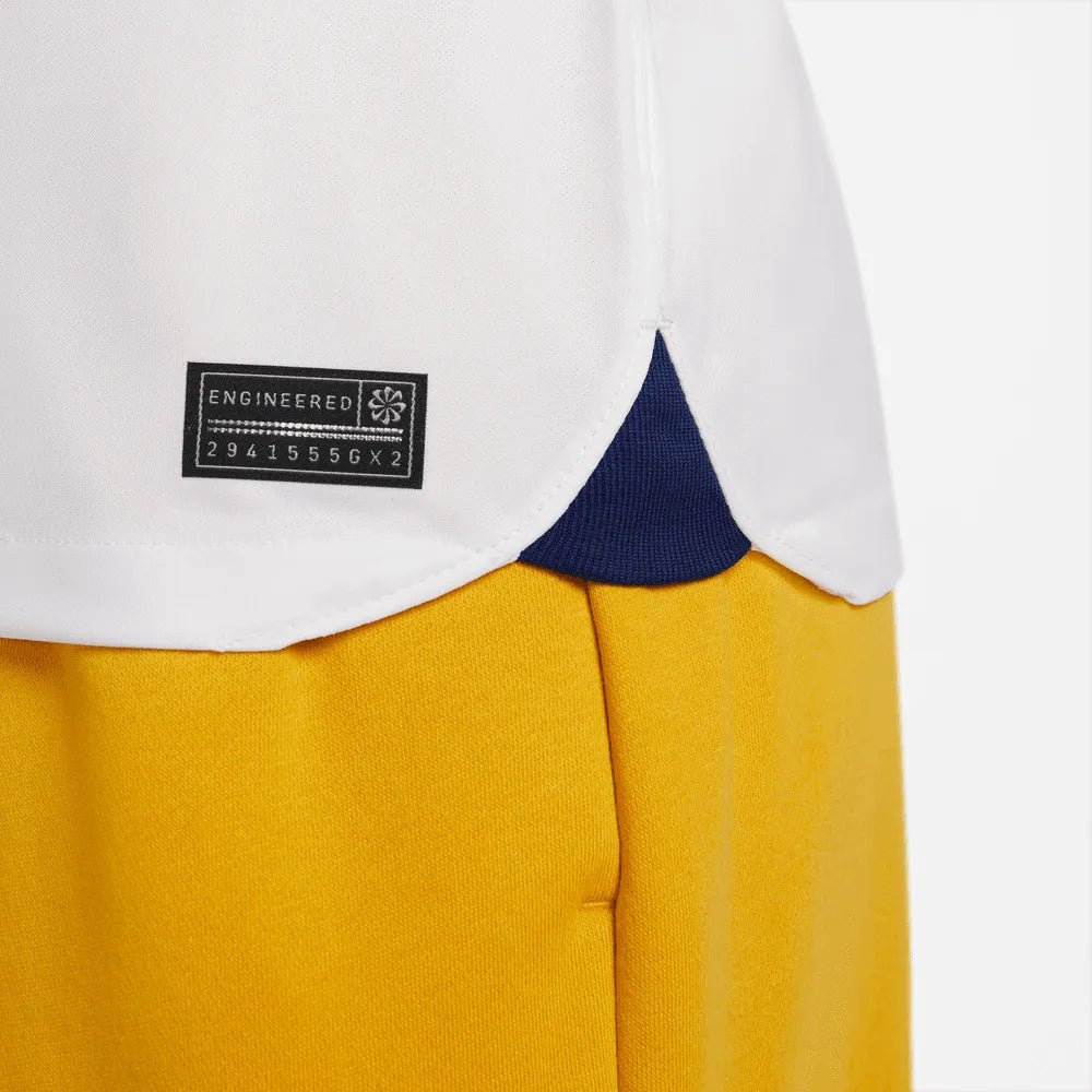 USA 2022-23  Women's Home 4 Star Soccer Jersey White-Hyper Blue