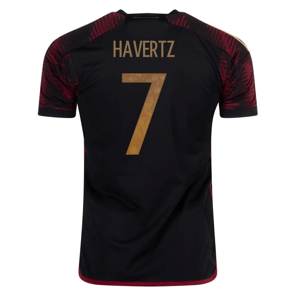 Germany 2022-23  Away Soccer Jersey Black