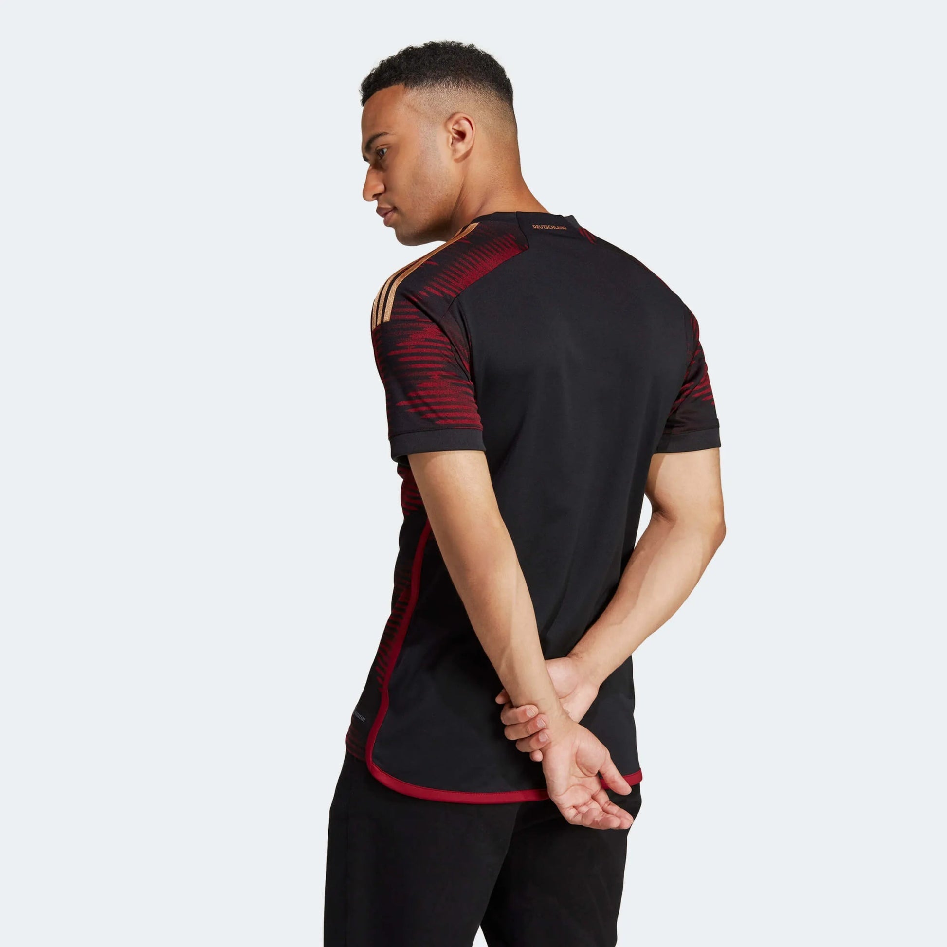 Germany 2022-23  Away Soccer Jersey Black