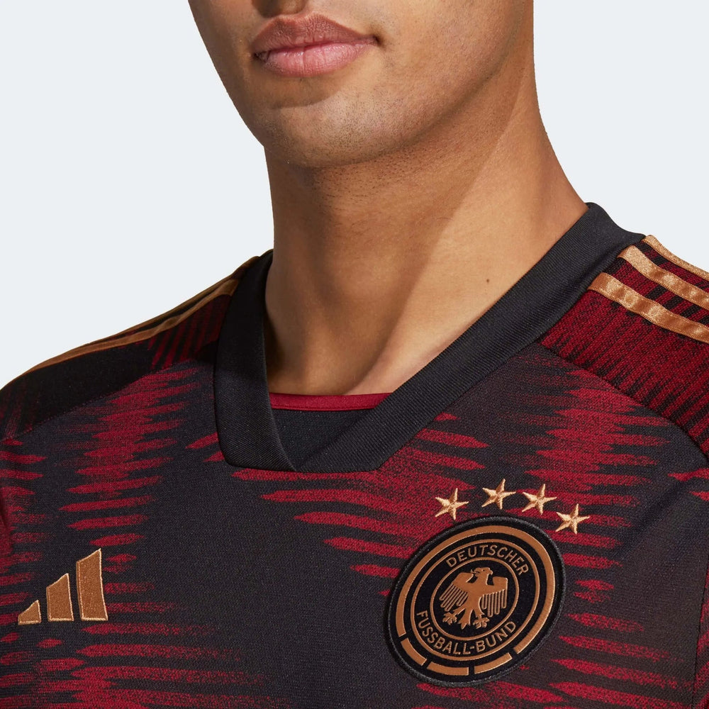 Germany 2022-23  Away Soccer Jersey Black