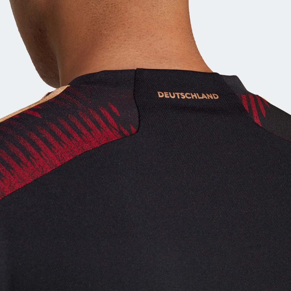 Germany 2022-23  Away Soccer Jersey Black