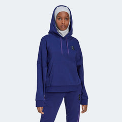 Argentina 2022-23  Women's 3 Stripe Hoody Legacy Indigo