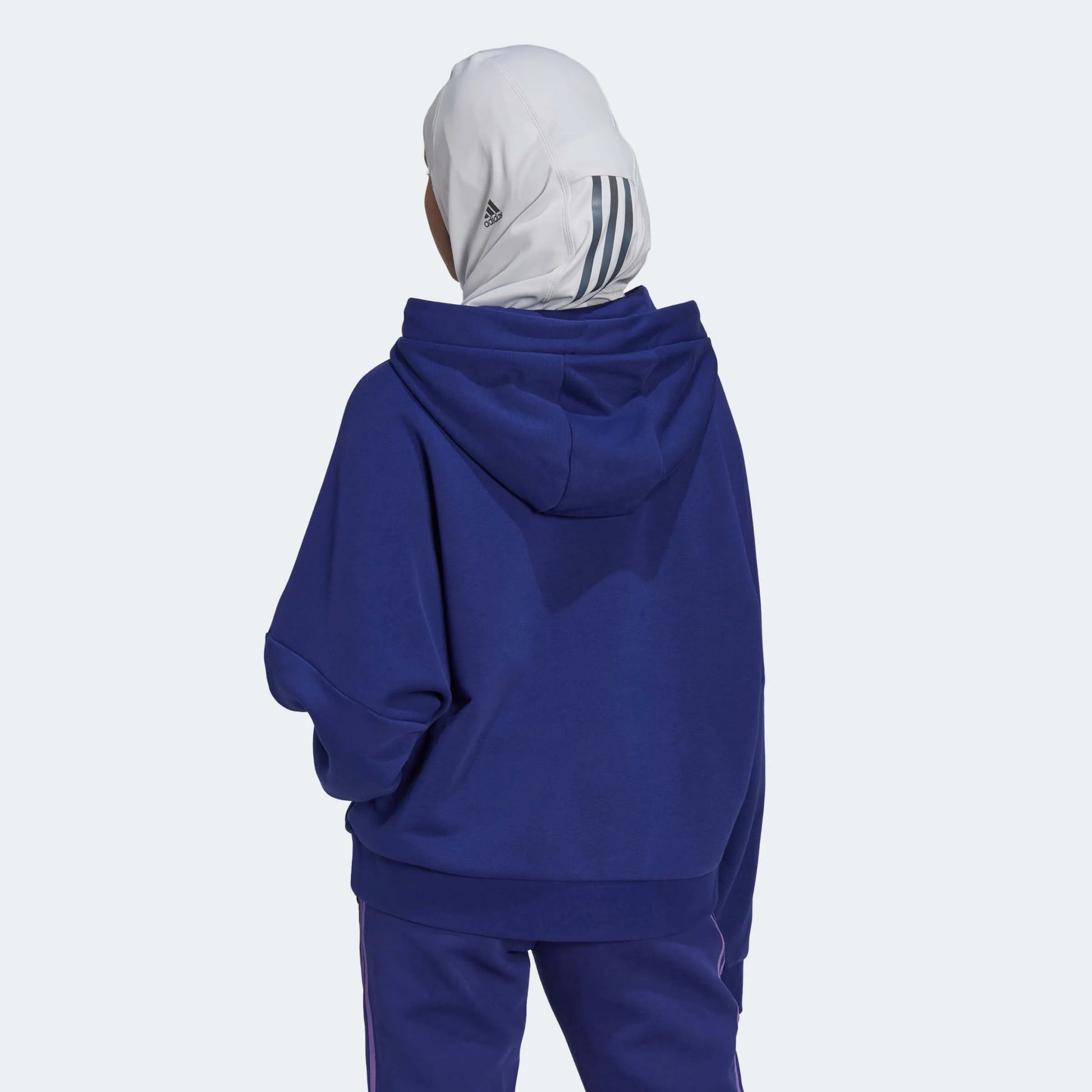 Argentina 2022-23  Women's 3 Stripe Hoody Legacy Indigo