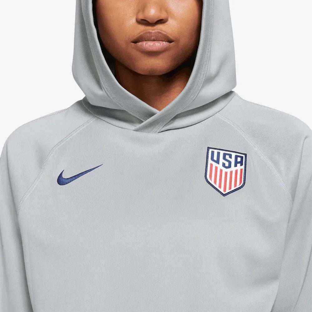 USA 2022-23  Women's Travel Soccer Hoodie - Grey