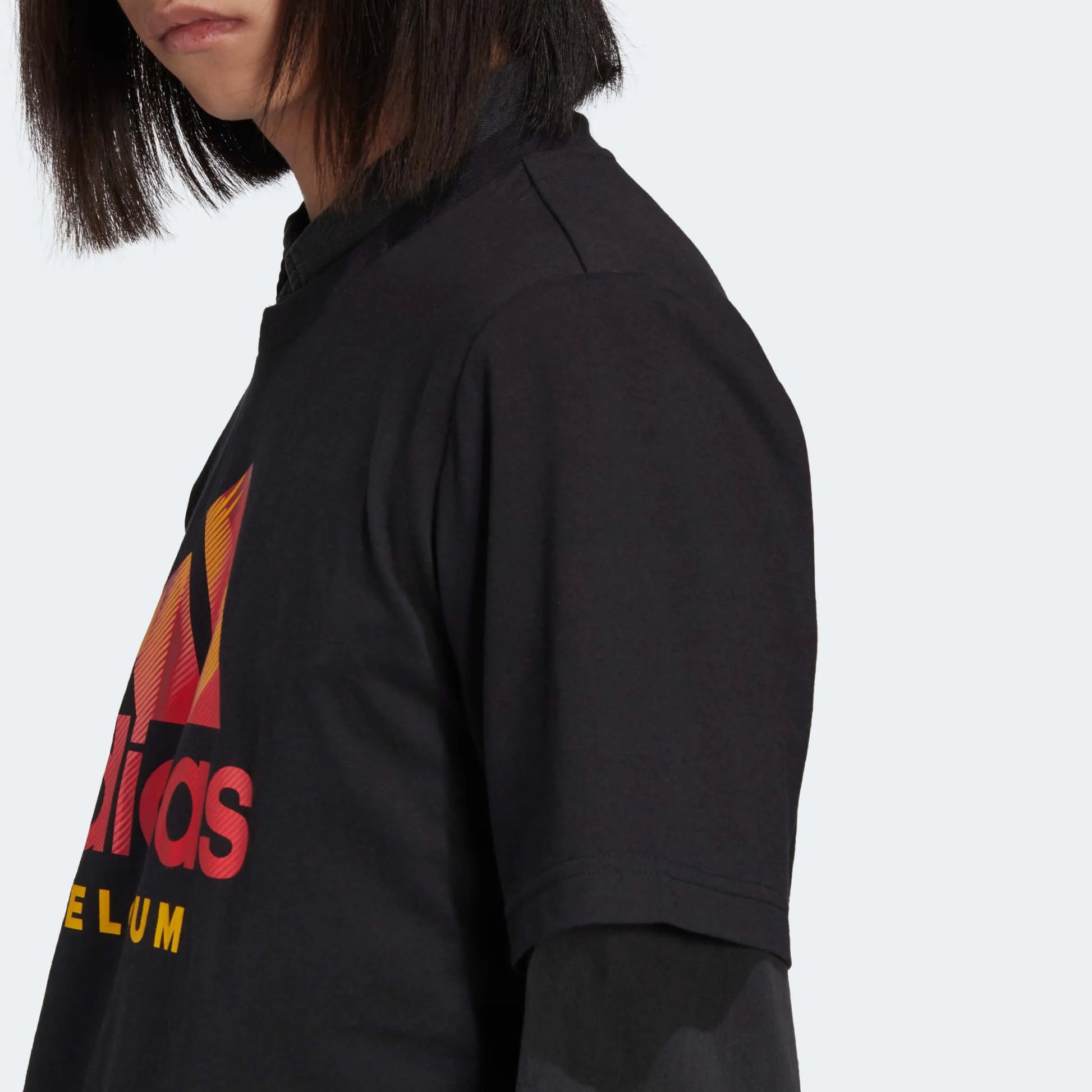 Belgium 2022-23  DNA Graphic Tee - Black