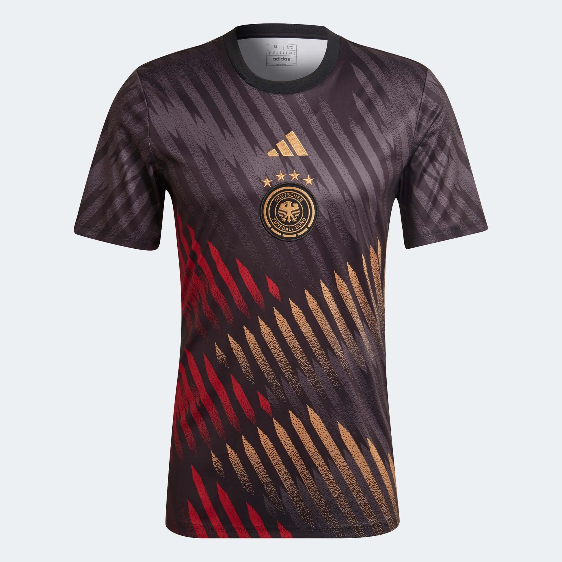 Germany 2022-23  Pre-Match Soccer Jersey - Black-Grey-Red