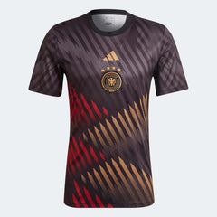 Germany 2022-23  Pre-Match Soccer Jersey - Black-Grey-Red