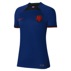 Netherlands 2022-23  Women's Away Soccer Jersey - Deep Royal Blue